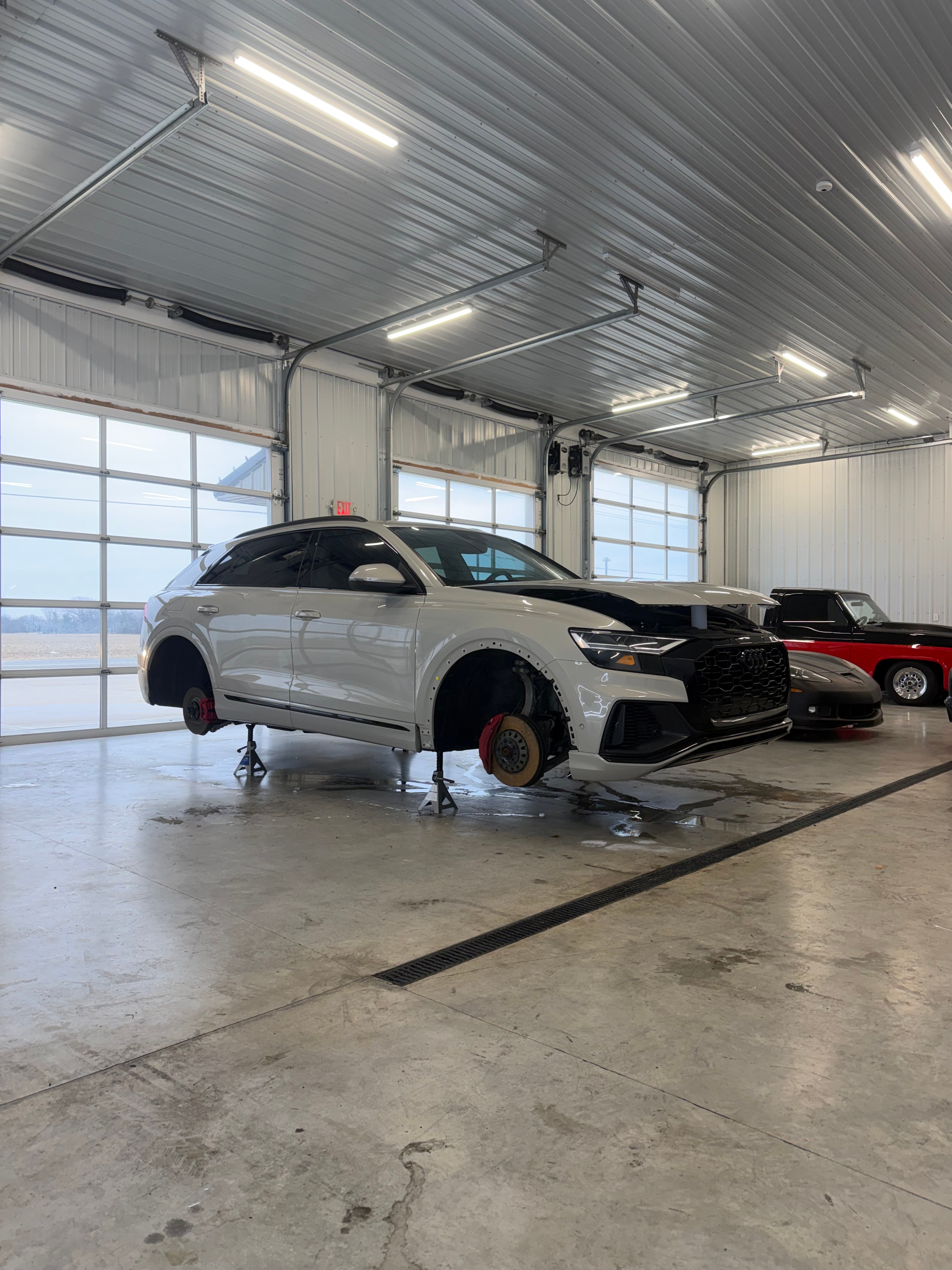 Track package PPF installation